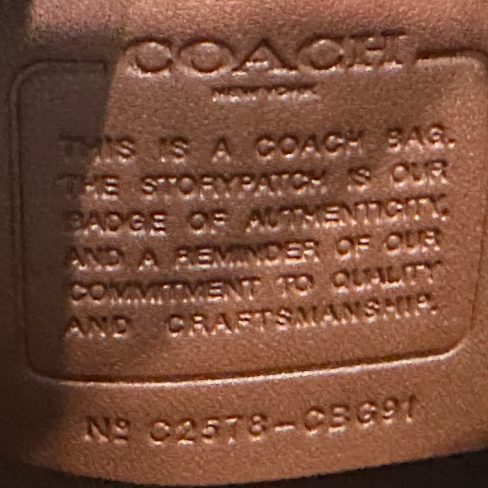 !!SOLD!!!Coach NWT Smith Straw Tote/Crossbody Bag Sold Out COLOR - Picture 9 of 11